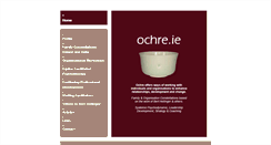 Desktop Screenshot of ochre.ie